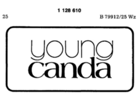 young canda Logo (DPMA, 04.08.1986)