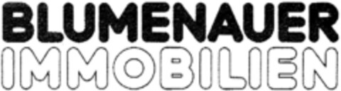 BLUMENAUER IMMOBILIEN Logo (DPMA, 06.09.1991)
