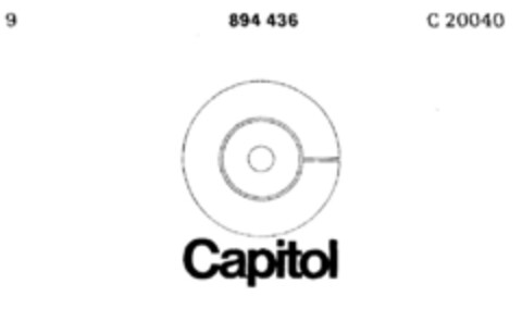 Capitol Logo (DPMA, 12.08.1969)