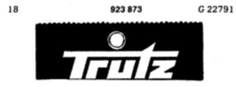 Trutz Logo (DPMA, 29.09.1973)