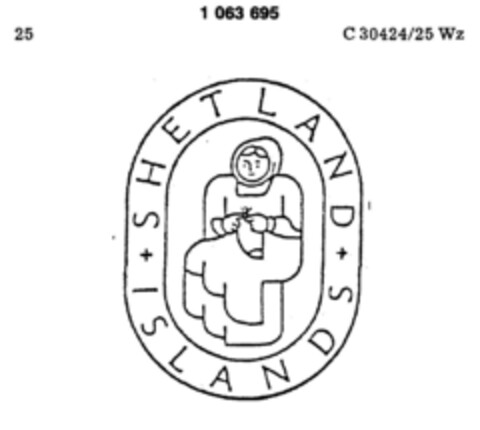 SHETLAND ISLANDS Logo (DPMA, 16.07.1981)