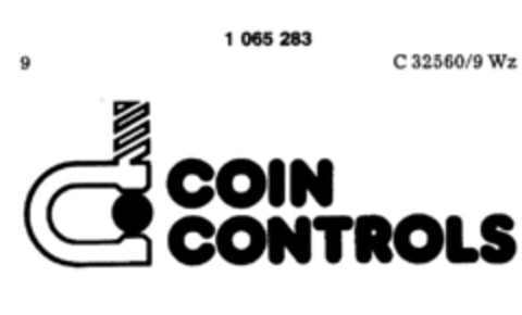 COIN CONTROLS Logo (DPMA, 24.10.1983)