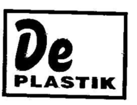 De Plastik Logo (DPMA, 25.08.1994)