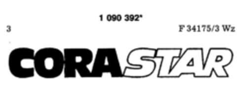 CORA STAR Logo (DPMA, 31.01.1986)