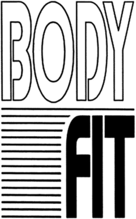 BODY FIT Logo (DPMA, 28.08.1992)