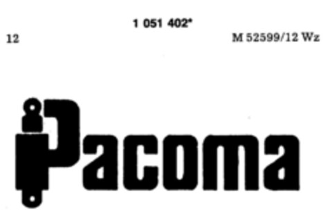 Pacoma Logo (DPMA, 02/17/1983)