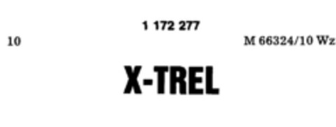 X-TREL Logo (DPMA, 06.12.1989)