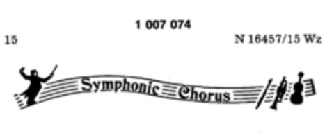 Symphonic Chorus Logo (DPMA, 28.04.1979)