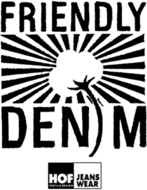 FRIENDLY DENIM Logo (DPMA, 11.09.1992)