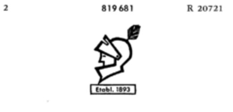 Etabl. 1893 Logo (DPMA, 06/02/1965)