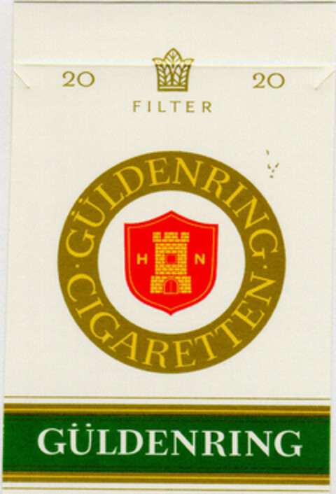 GÜLDENRING CIGARETTEN Logo (DPMA, 15.03.1983)