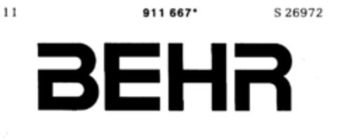 BEHR Logo (DPMA, 02.08.1973)