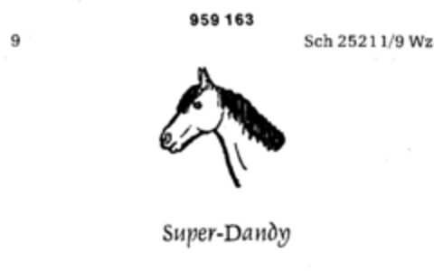 Super-Dandy Logo (DPMA, 21.05.1976)