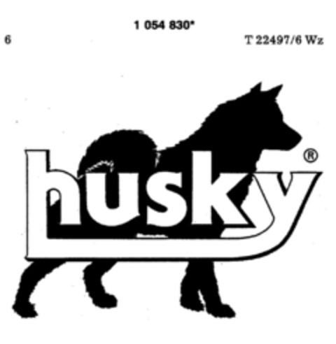 husky Logo (DPMA, 21.04.1983)