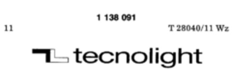 tecnolight Logo (DPMA, 09.09.1988)