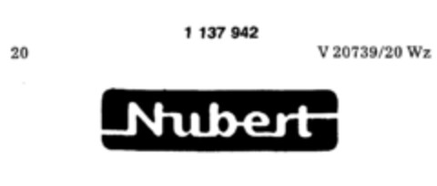 Nubert Logo (DPMA, 28.04.1988)