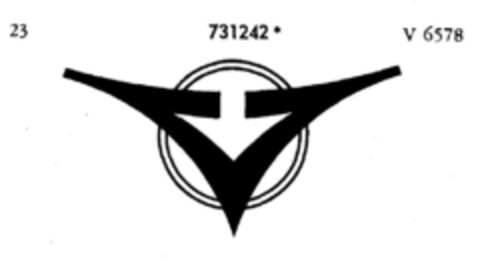 731242 Logo (DPMA, 30.07.1959)