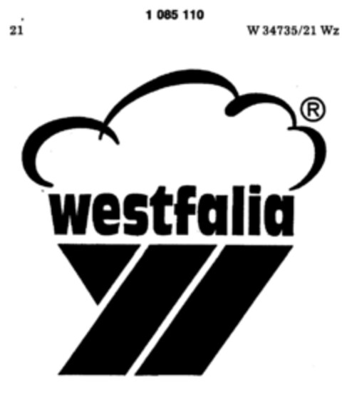 westfalia Logo (DPMA, 27.12.1984)