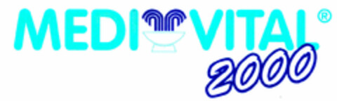 MEDI VITAL 2000 Logo (DPMA, 04.05.2000)