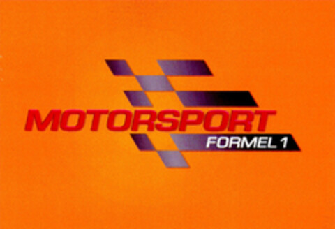 MOTORSPORT FORMEL 1 Logo (DPMA, 02.06.2000)