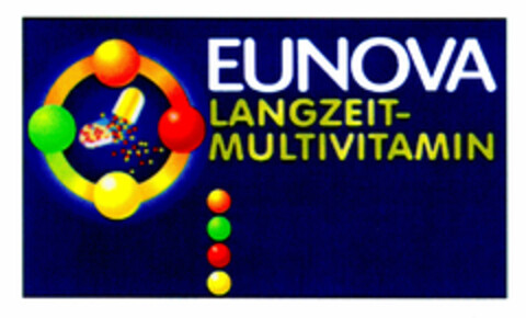 EUNOVA LANGZEIT-MULTIVITAMIN Logo (DPMA, 05.06.2000)