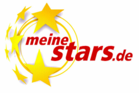 meine stars.de Logo (DPMA, 04/26/2001)