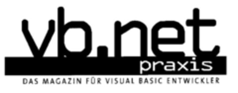 vb.net praxis DAS MAGAZIN FÜR VISUAL BASIC ENTWICKLER Logo (DPMA, 15.11.2001)