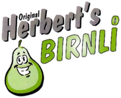 Original Herbert's BIRNLi Logo (DPMA, 13.10.2009)