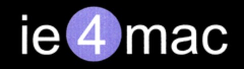 ie4mac Logo (DPMA, 11/09/2010)