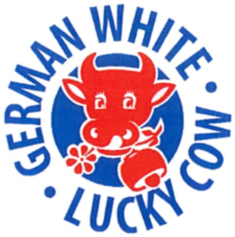 GERMAN WHITE LUCKY COW Logo (DPMA, 07.07.2011)