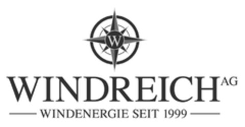W WINDREICH AG WINDENERGIE SEIT 1999 Logo (DPMA, 18.08.2011)