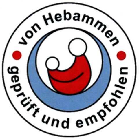 von Hebammen geprüft und empfohlen Logo (DPMA, 21.11.2011)