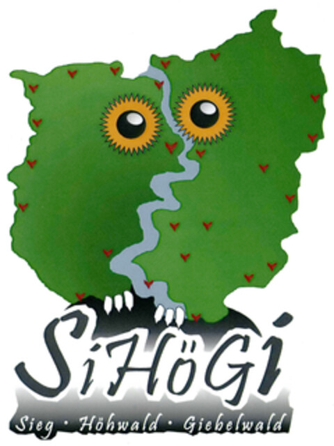 SiHöGi Sieg · Höhwald · Giebelwald Logo (DPMA, 17.10.2018)