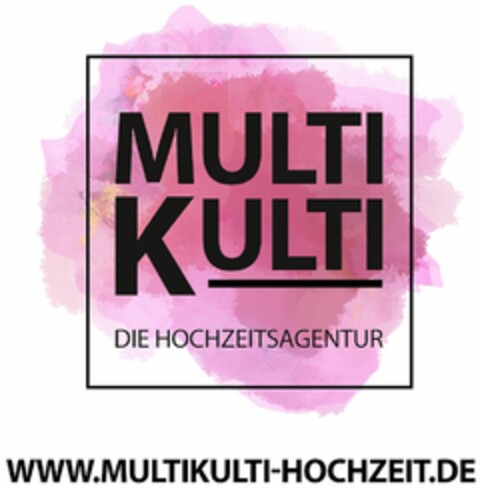 MULTI KULTI DIE HOCHZEITSAGENTUR WWW.MULTIKULTI-HOCHZEIT.DE Logo (DPMA, 05/13/2019)