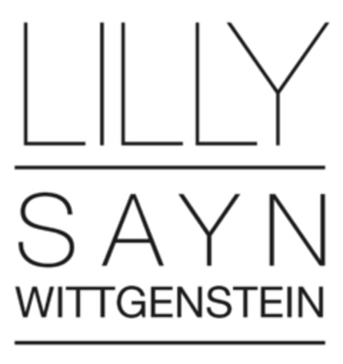 LILLY SAYN WITTGENSTEIN Logo (DPMA, 19.08.2021)