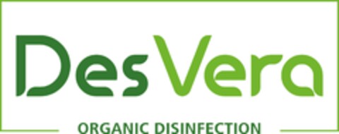 Des Vera ORGANIC DISINFECTION Logo (DPMA, 11.02.2021)