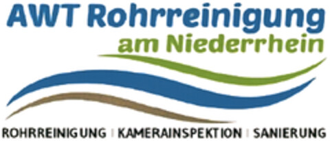 AWT Rohrreinigung am Niederrhein ROHRREINIGUNG | KAMERAINSPEKTION | SANIERUNG Logo (DPMA, 20.01.2022)