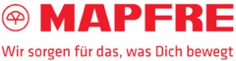 MAPFRE Wir sorgen für das, was Dich bewegt Logo (DPMA, 30.03.2022)