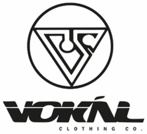 VOKNL CLOTHING CO. Logo (DPMA, 07.06.2022)