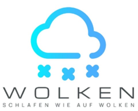 WOLKEN SCHLAFEN WIE AUF WOLKEN Logo (DPMA, 23.08.2024)