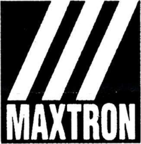 MAXTRON Logo (DPMA, 27.08.2002)