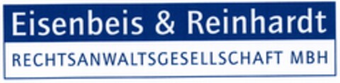 Eisenbeis & Reinhardt RECHTSANWALTSGESELLSCHAFT MBH Logo (DPMA, 12.02.2003)