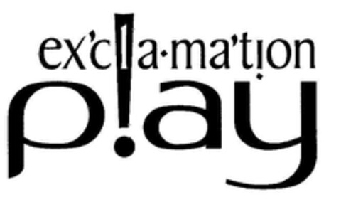 exclamation play Logo (DPMA, 18.03.2003)