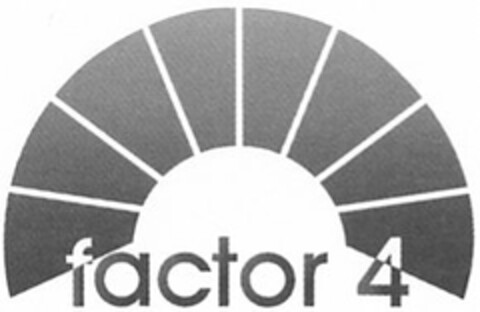 factor 4 Logo (DPMA, 30.12.2003)