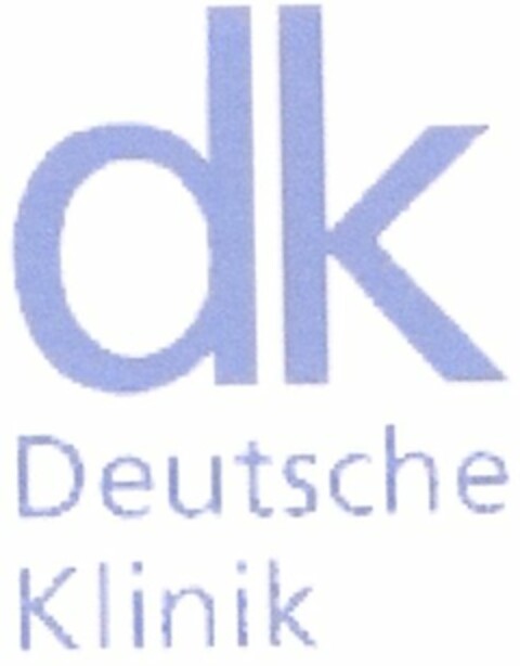 dk Deutsche Klinik Logo (DPMA, 08.10.2004)