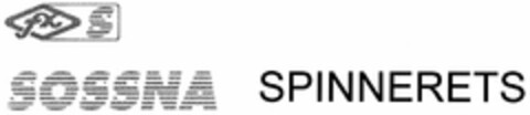 SOSSNA SPINNERETS Logo (DPMA, 04/25/2005)