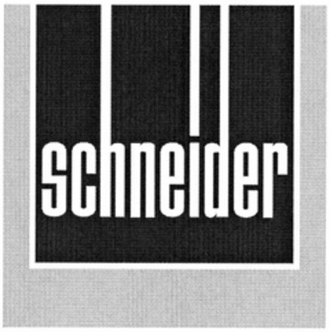 schneider Logo (DPMA, 28.04.2005)