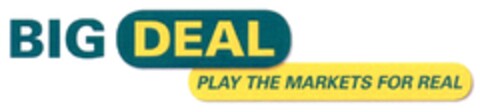 BIG DEAL PLAY THE MARKETS FOR REAL Logo (DPMA, 09.03.2007)