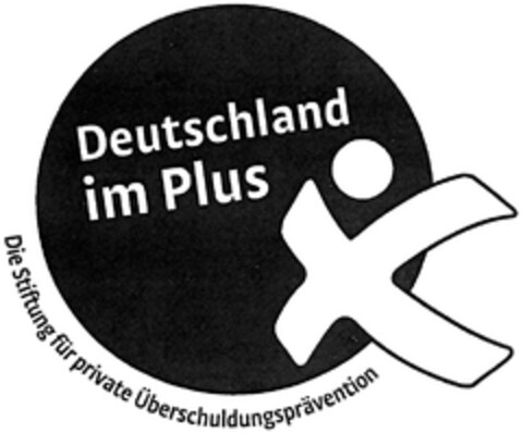 Deutschland im Plus Die Stiftung für private Überschuldungsprävention Logo (DPMA, 16.11.2007)