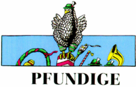 PFUNDIGE Logo (DPMA, 12.09.1995)